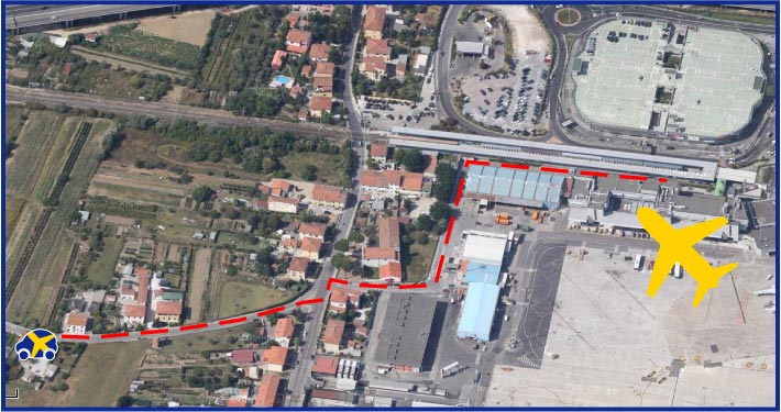 Percorso a piedi